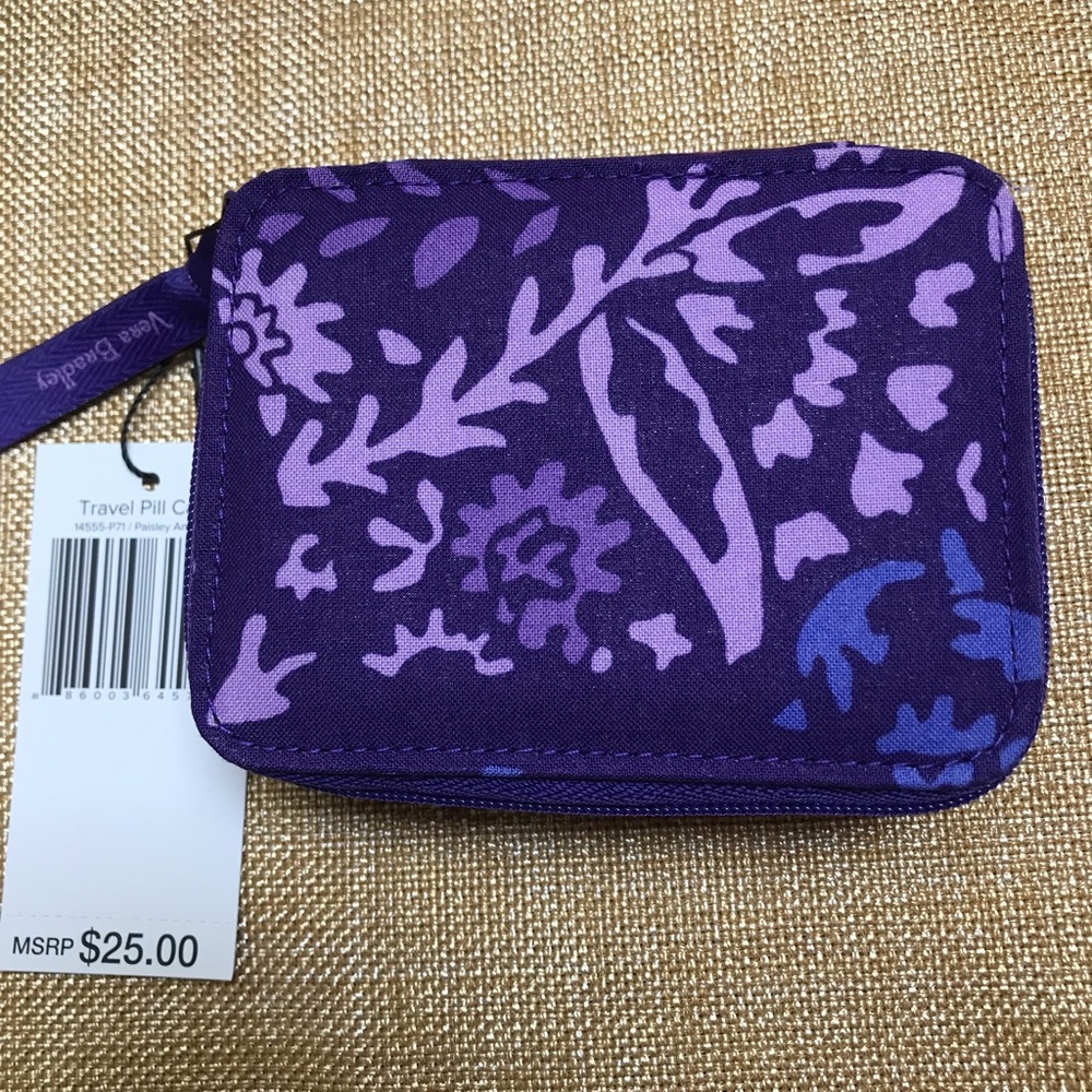 Vera Bradley travel pillbox